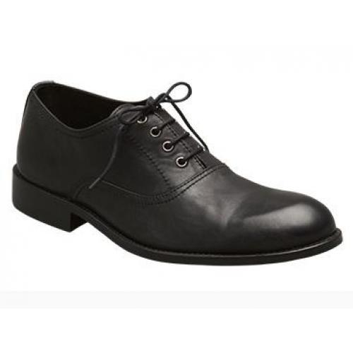 Bacco Bucci "Doyle (Studio)" Black Genuine Vintage Calfskin Shoes